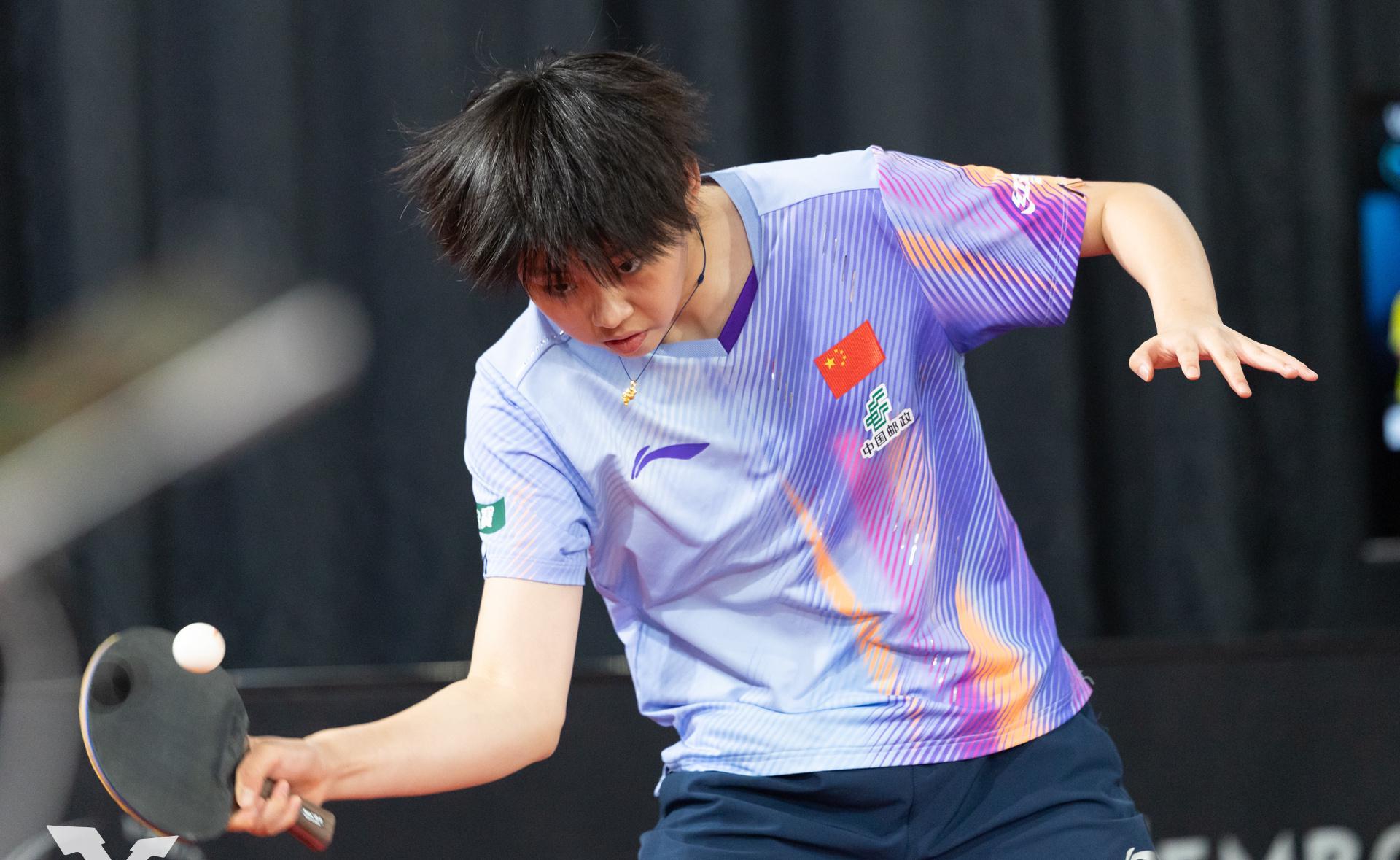 kaiyun-恭喜！中国女乒又出15岁削球新星夺冠：孙颖莎师妹崛起大闪耀